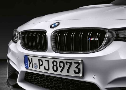 BMW M Performance Grille Carbon voor M3