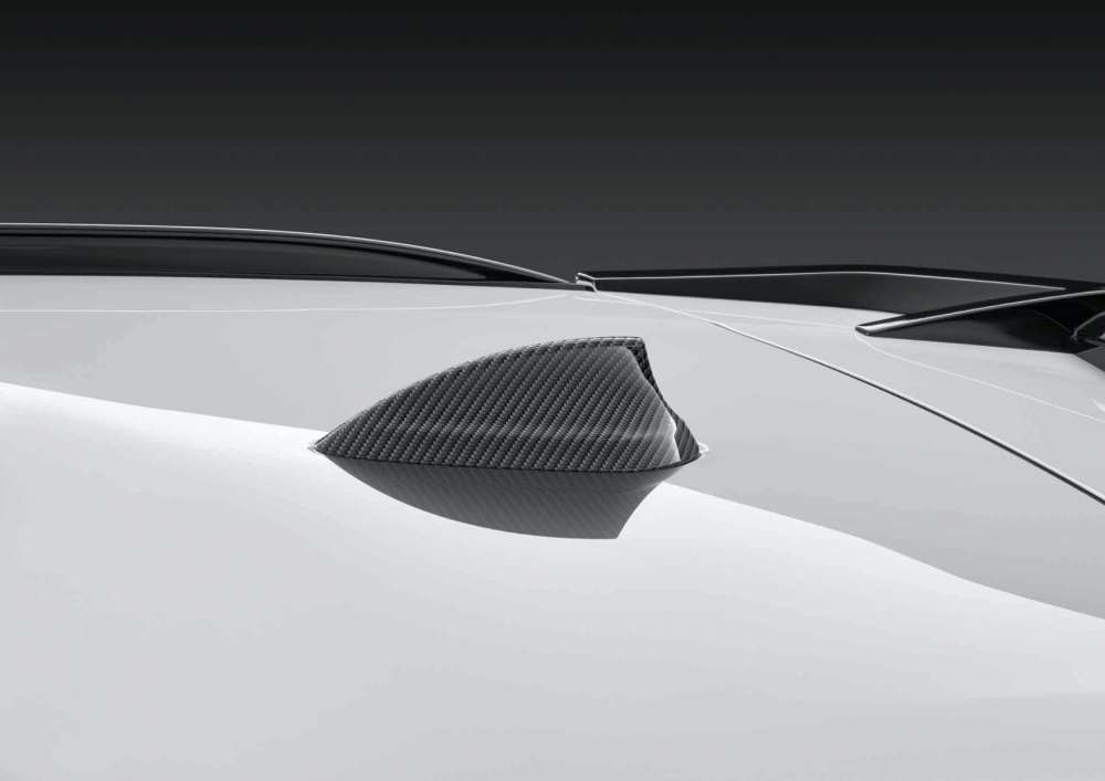 BMW M Performance aramide antennekap voor 2 t/m 5 +7 Serie, M2 t/m M5