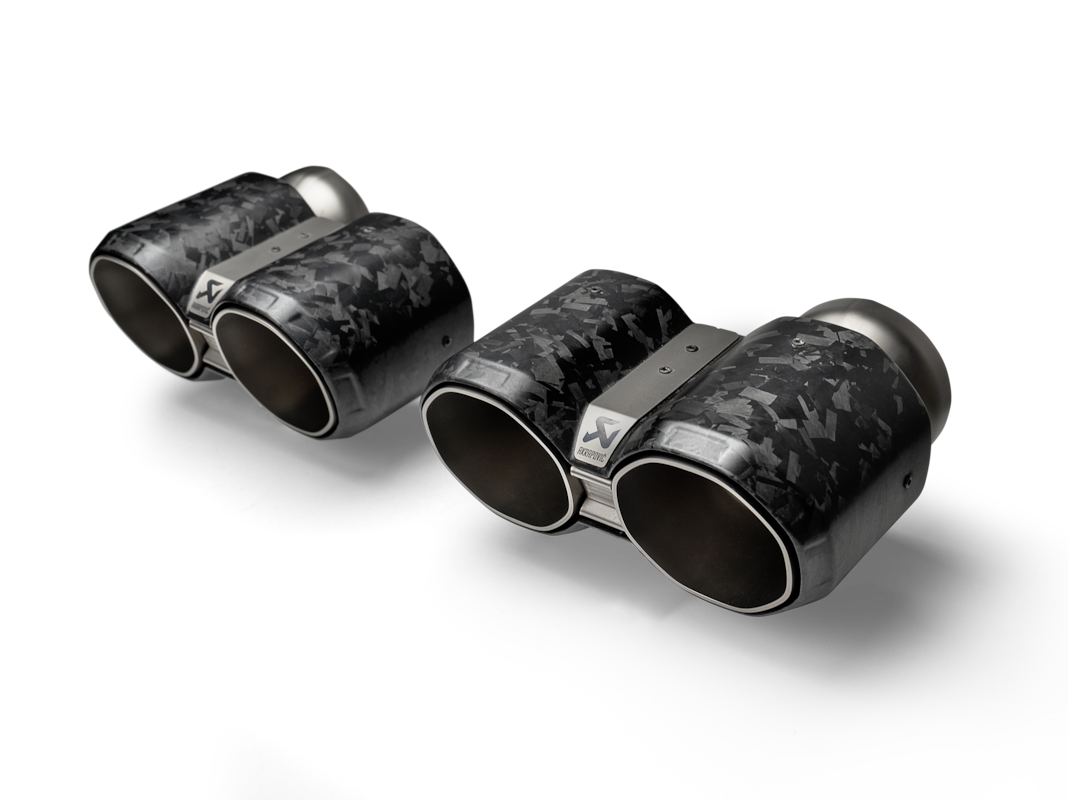 Akrapovič Chopped Carbon Tail Pipe set voor M2 Coupé (G87)-OPF/GPF