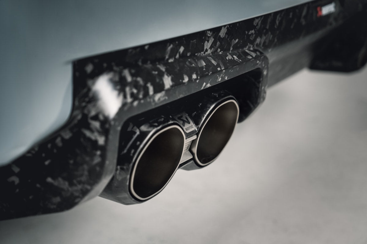 Akrapovič Chopped Carbon Tail Pipe set voor M2 Coupé (G87)-OPF/GPF