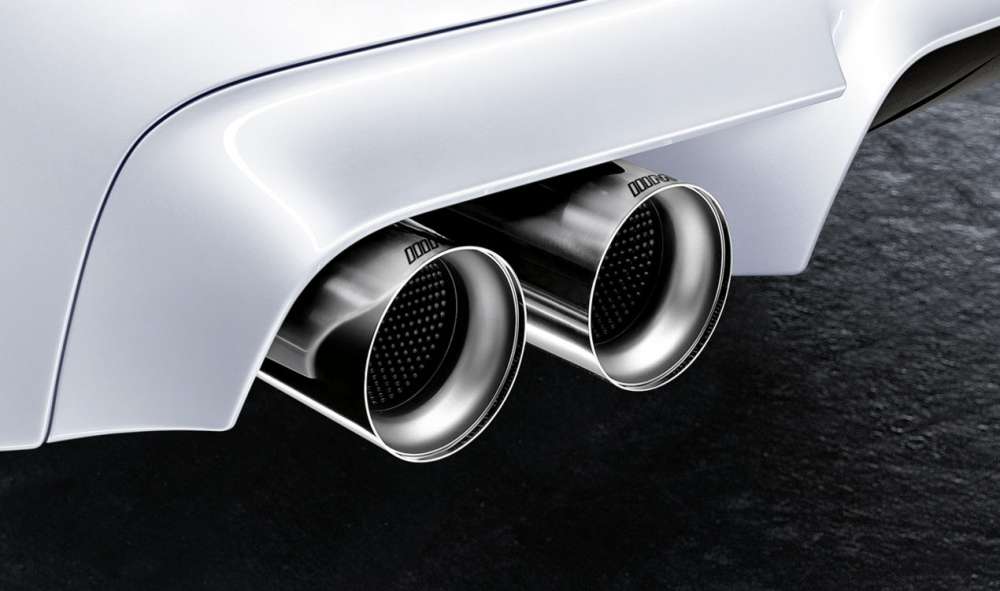 BMW M Performance uitlaatsierstuk titanium voor 5/6 serie