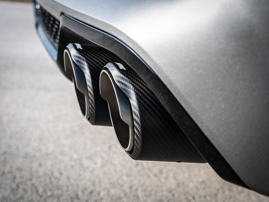 Akrapovič Carbon Tail Pipe set voor X3M (F97)-OPF/GPF