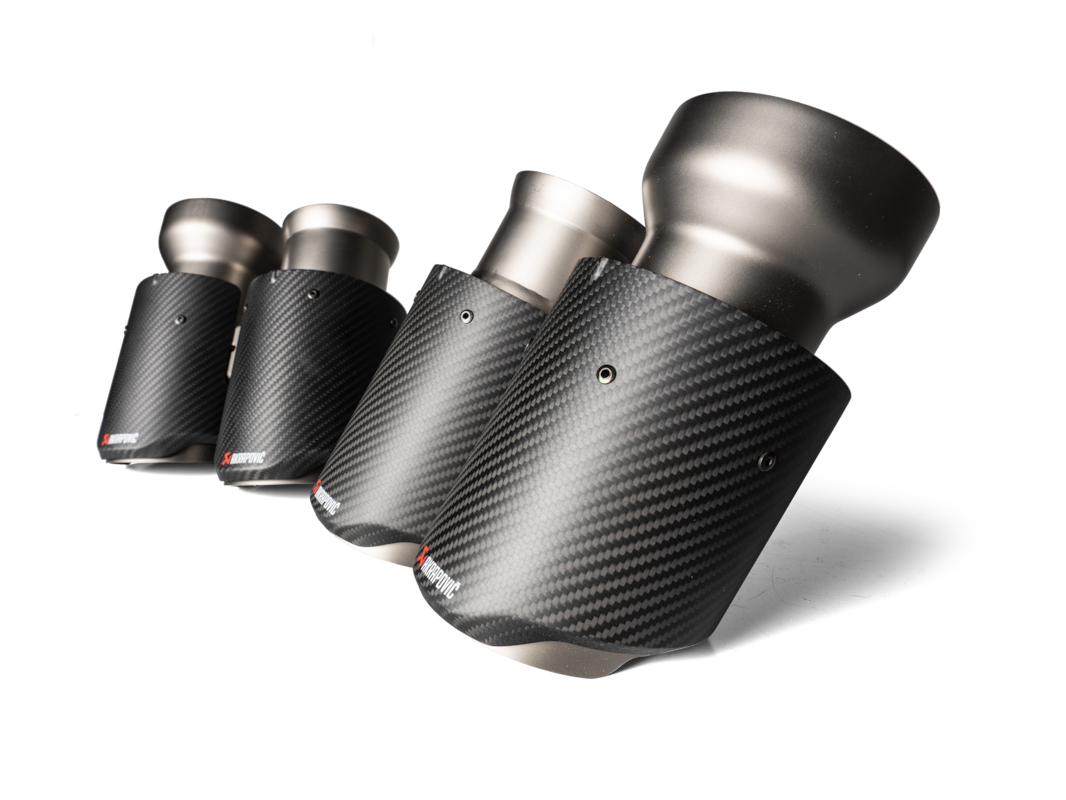 Akrapovič Carbon Tail Pipe set voor X4M (F98)-OPF/GPF