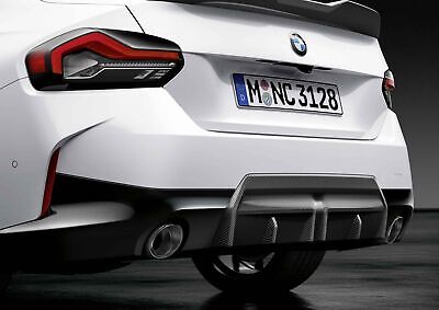 M Performance uitlaatsierstukken carbon BMW 2/3/4 serie