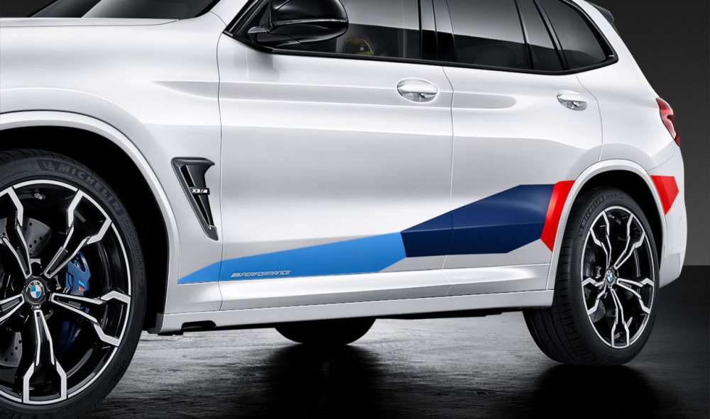 BMW M Performance Motorsport folie X3M, X4M
