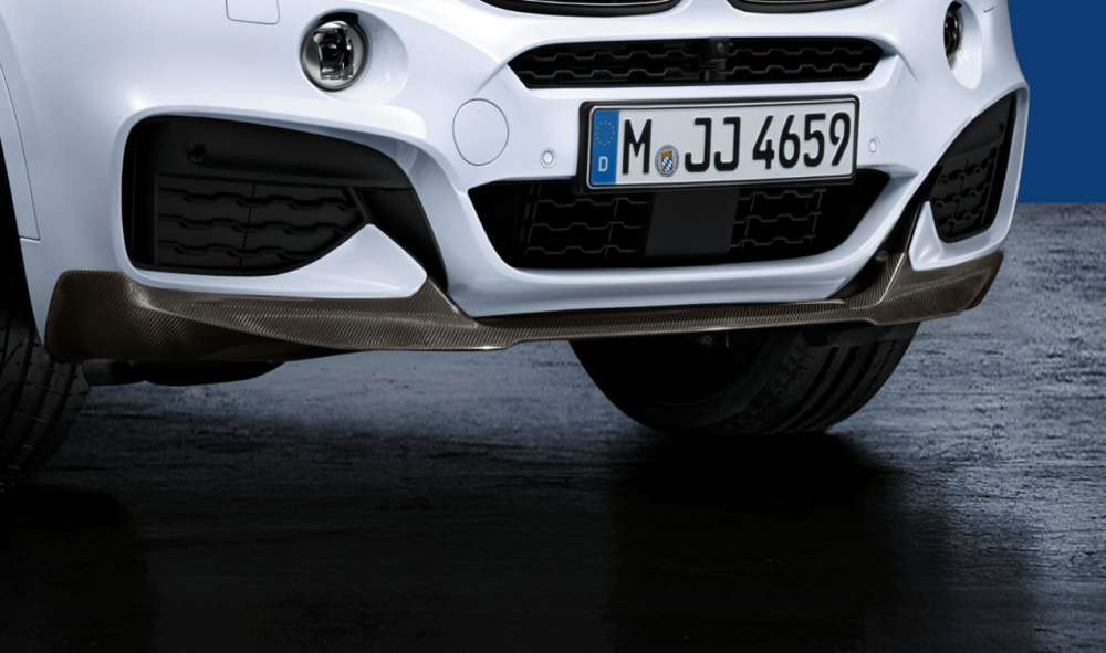 BMW M Performance frontbevestiging carbon voor X6