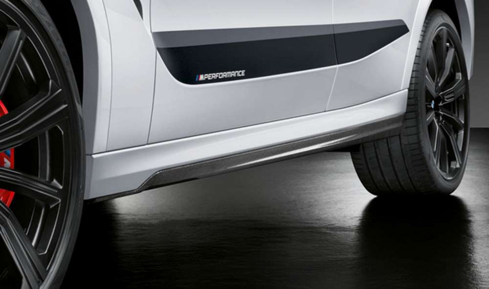 BMW M Performance Carbon dorpelbevestiging (rechts) X6/ X6M