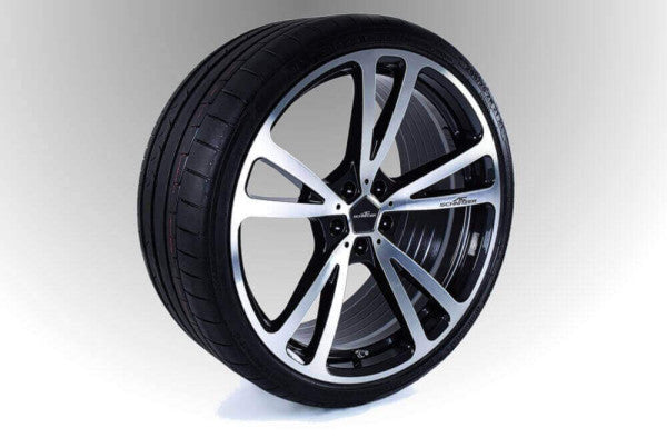 AC Schnitzer 21" velg- en bandenset AC3 FlowForming Silver-Anthracite Michelin voor BMW iX3