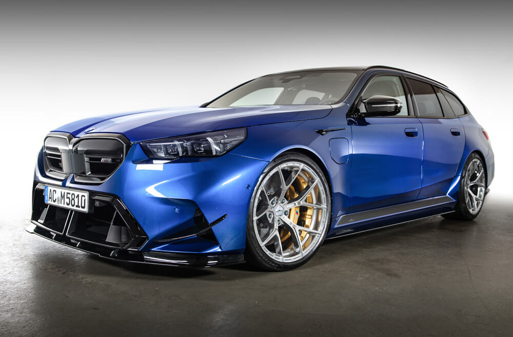 AC Schnitzer AC6 Yokohama Wielset Zilver voor BMW M5