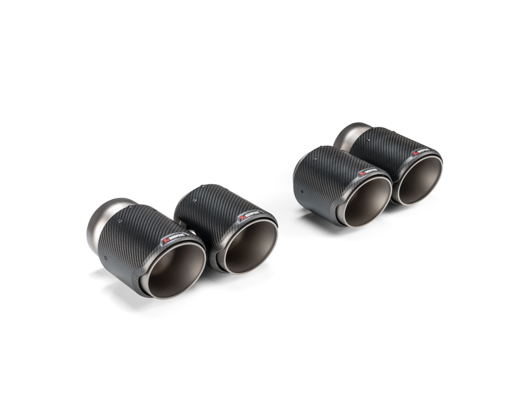 Akrapovič Carbon Tail Pipe set voor M2 Coupé (G87)-OPF/GPF