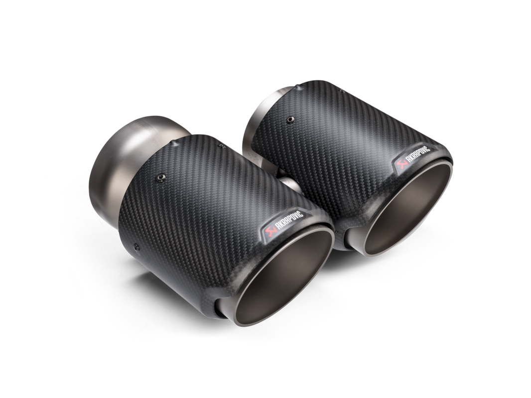 Akrapovič Carbon Tail Pipe set voor M2 Coupé (G87)-OPF/GPF