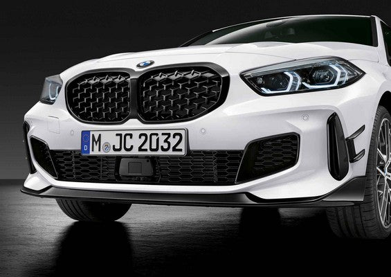 BMW M Performance Frontsplitter Zwart Hoogglans 1 Serie
