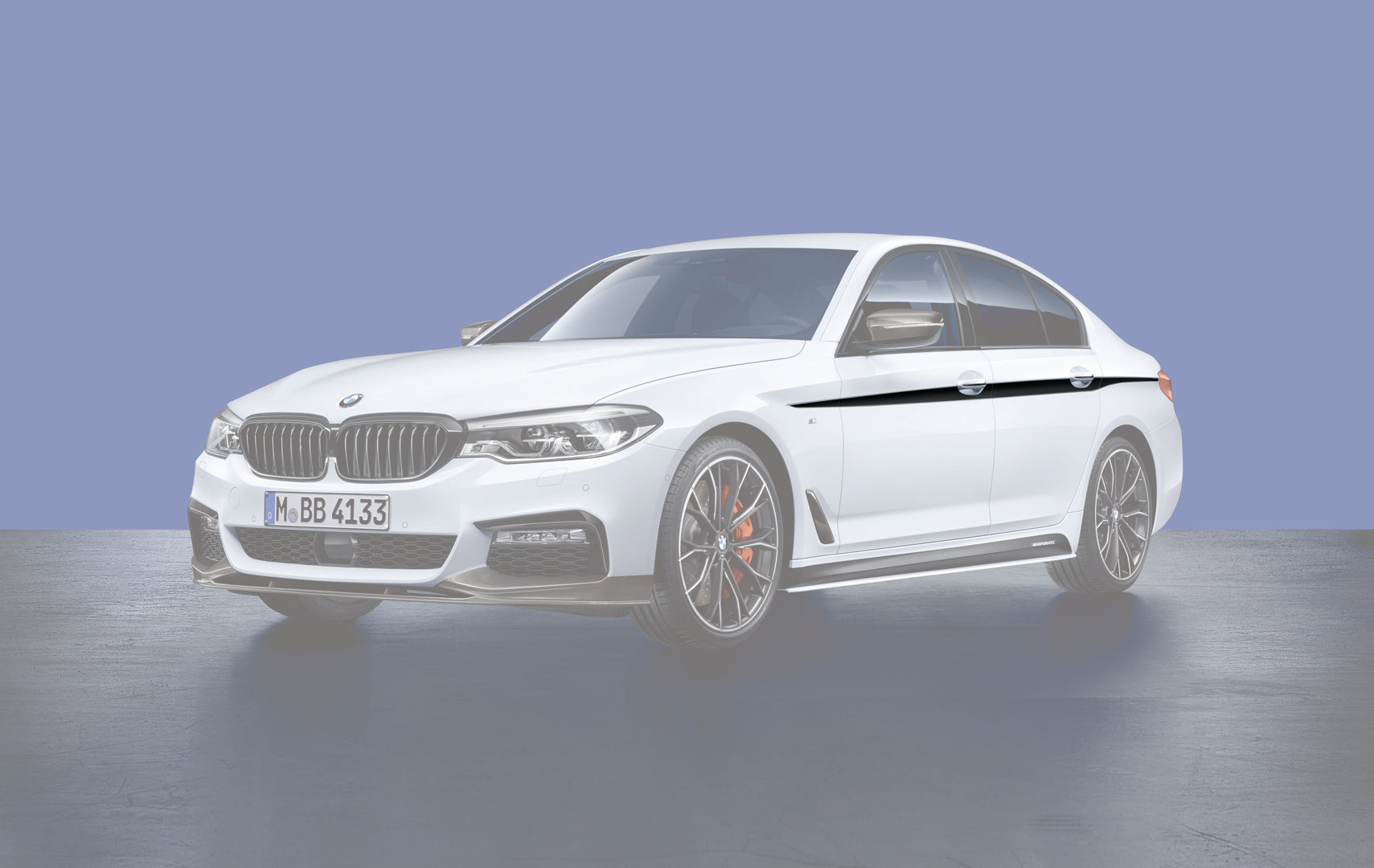 M Performance Folie Accenstrepen Set BMW 5 Serie