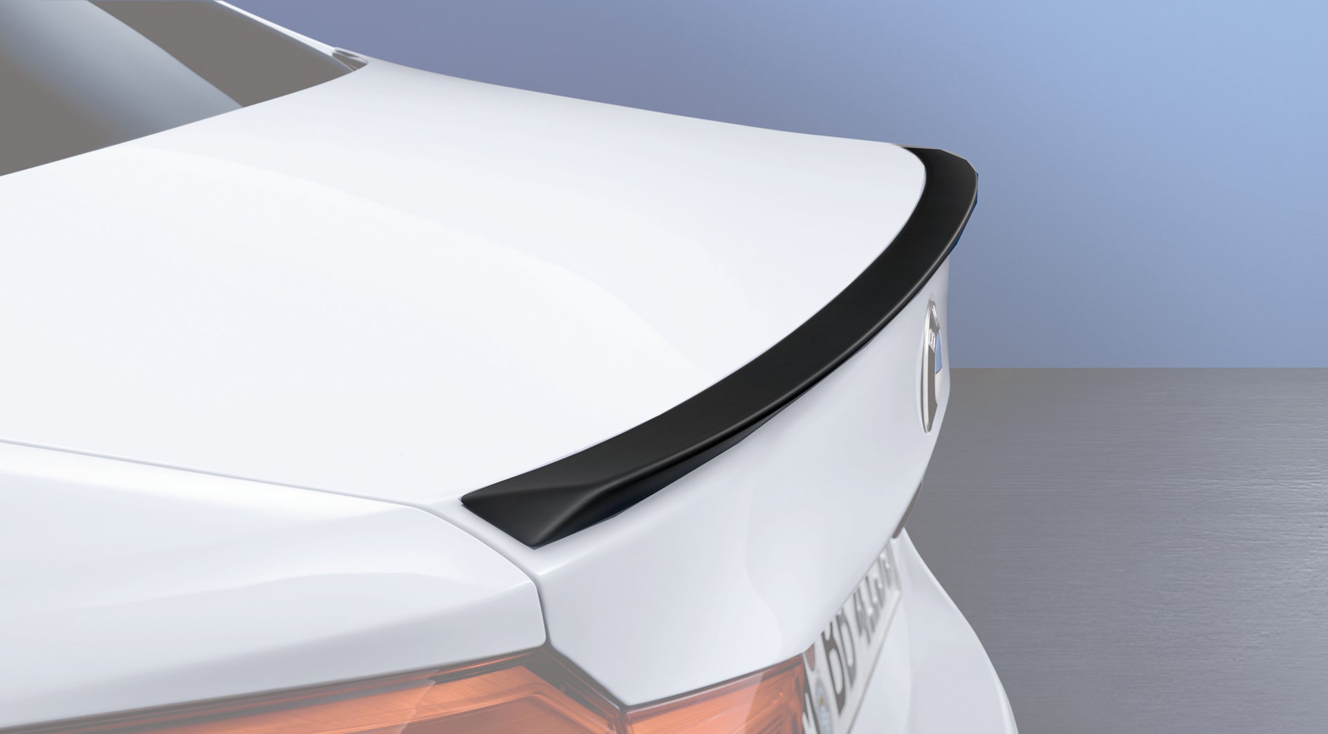 M Performance Achterspoiler Mat Zwart BMW 5 Serie