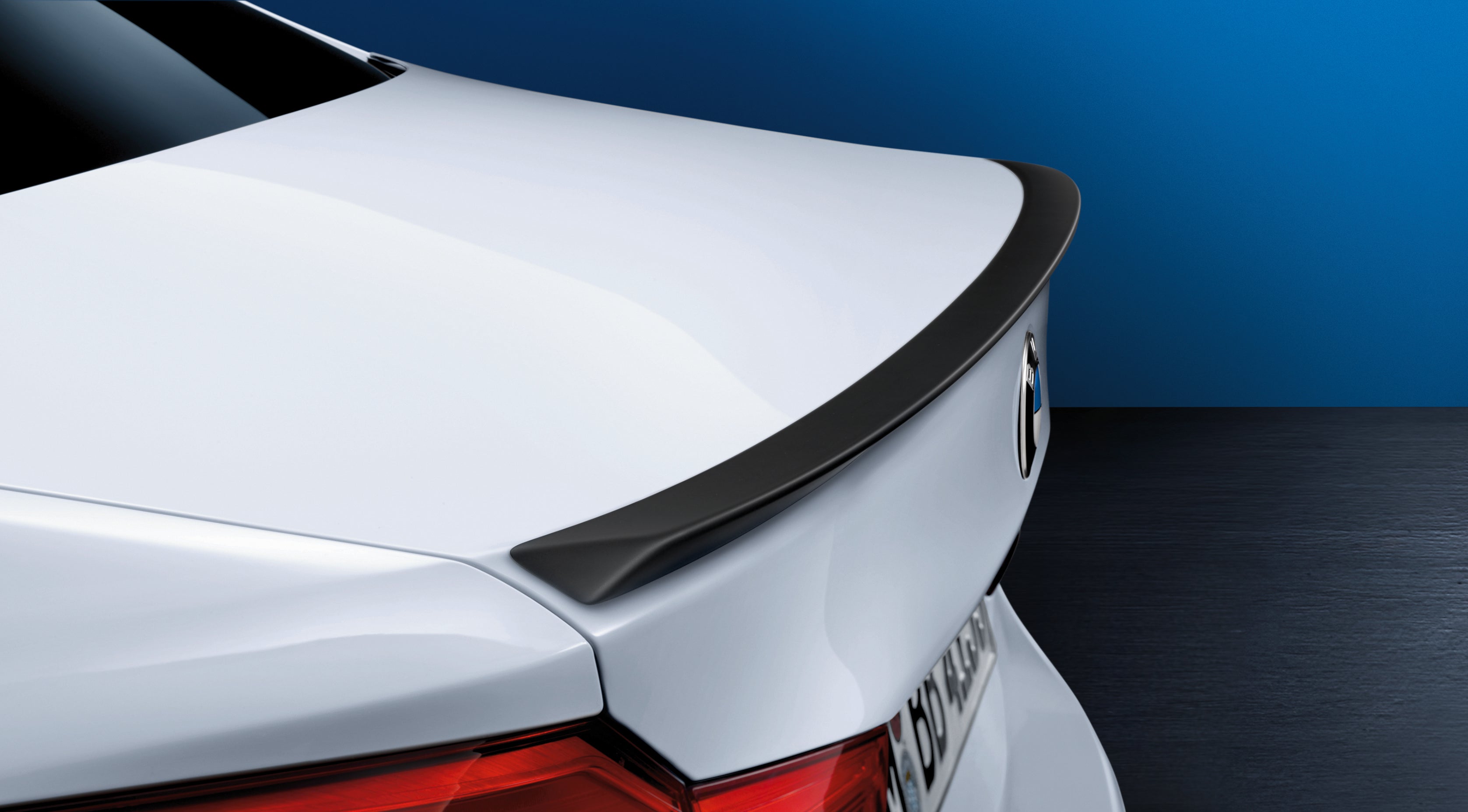 M Performance Achterspoiler Mat Zwart BMW 5 Serie