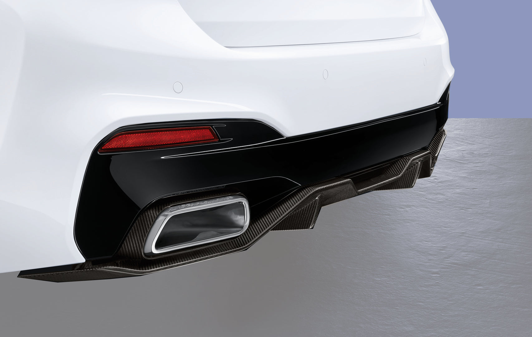 M Performance Bumper + Diffusor Carbon BMW 5 Serie