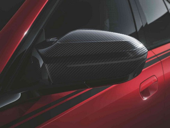 BMW M Performance Carbon Spiegelkappen (Links & Rechts) voor  i5 en 5 Serie
