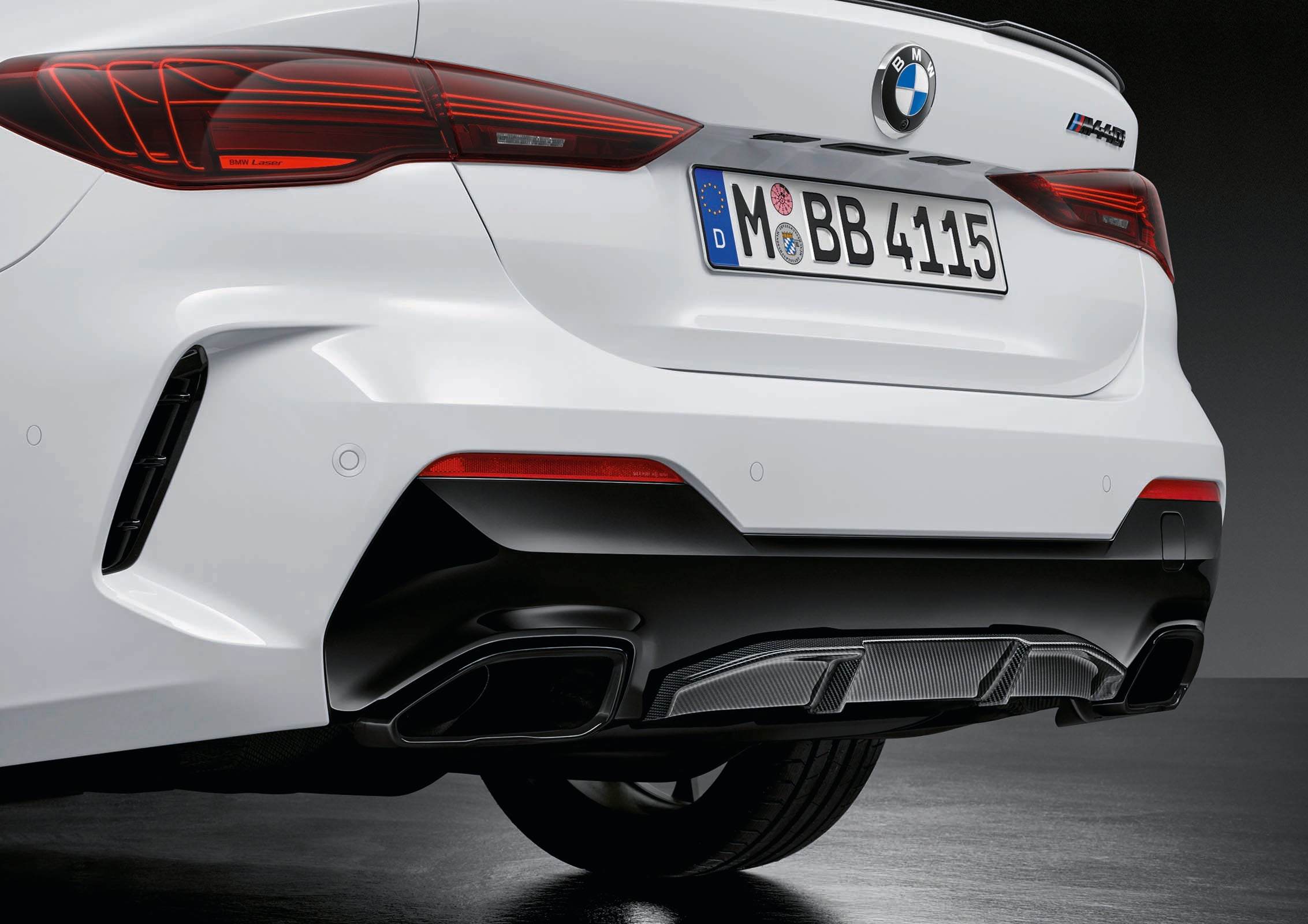 M Performance bumper met sierafdekking BMW 4 serie