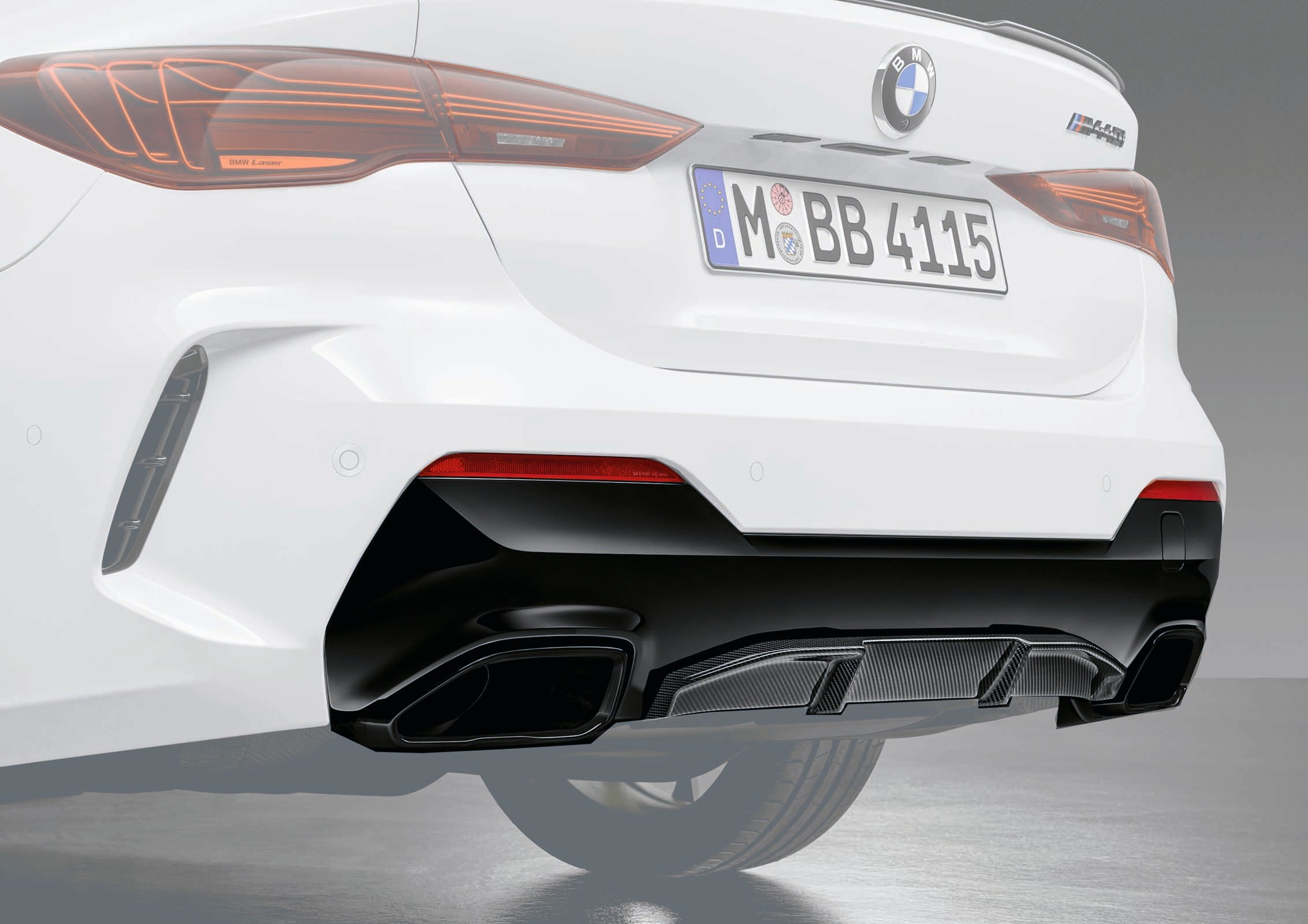 M Performance bumper met sierafdekking BMW 4 serie