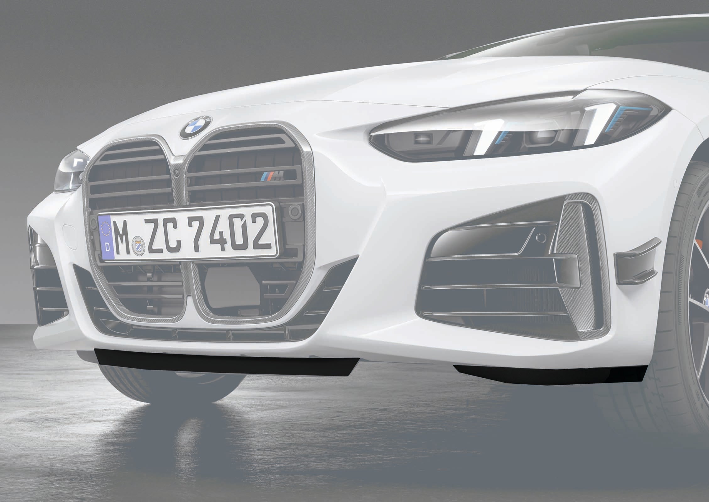 M Performance frontsplitter carbon BMW 4 serie