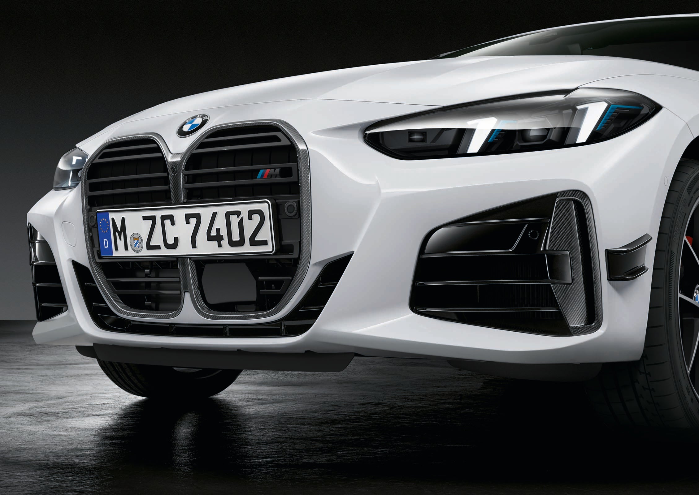 M Performance frontsplitter carbon BMW 4 serie