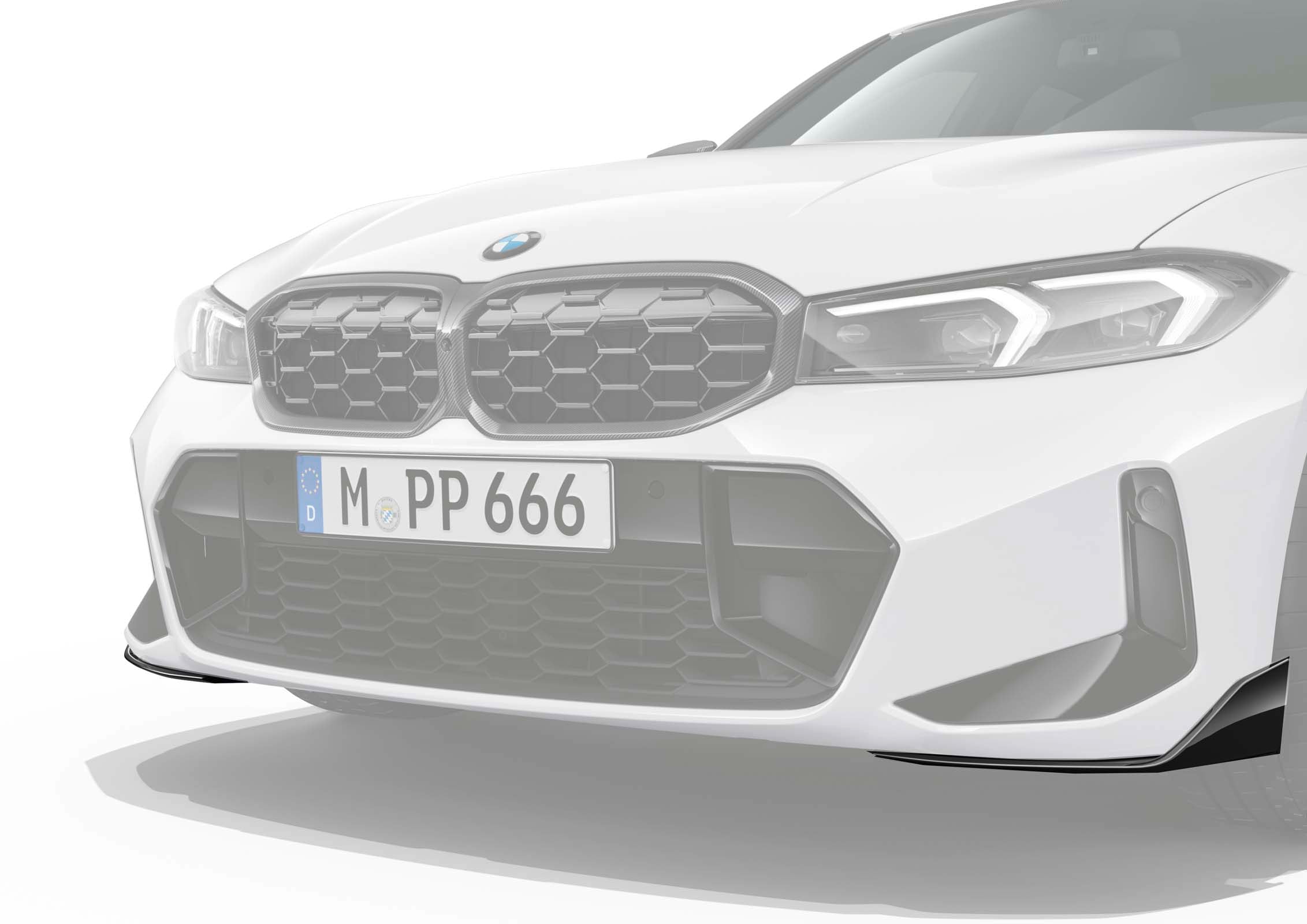 M Performance voorvleugel set carbon BMW 3 serie