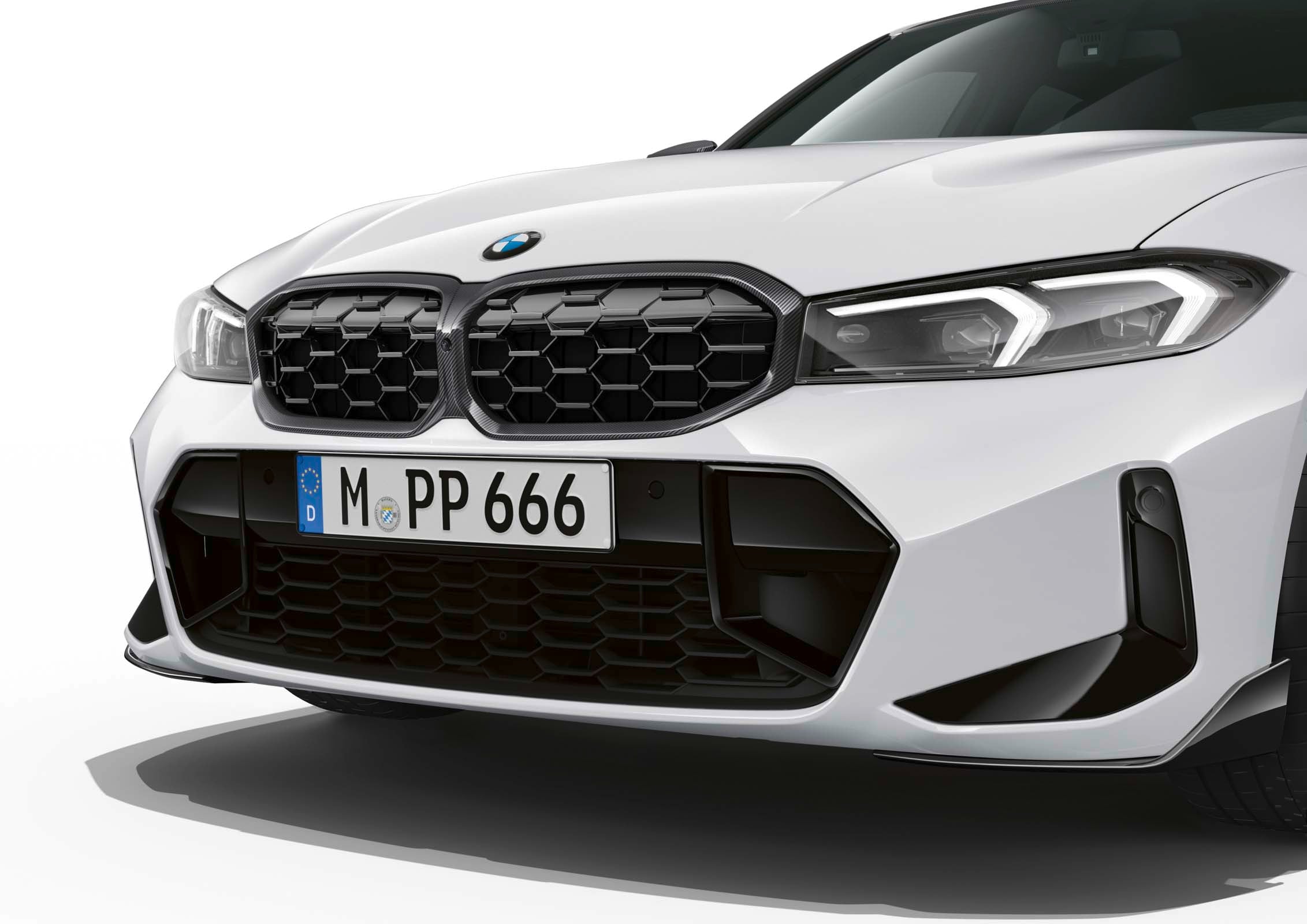 M Performance voorvleugel set carbon BMW 3 serie