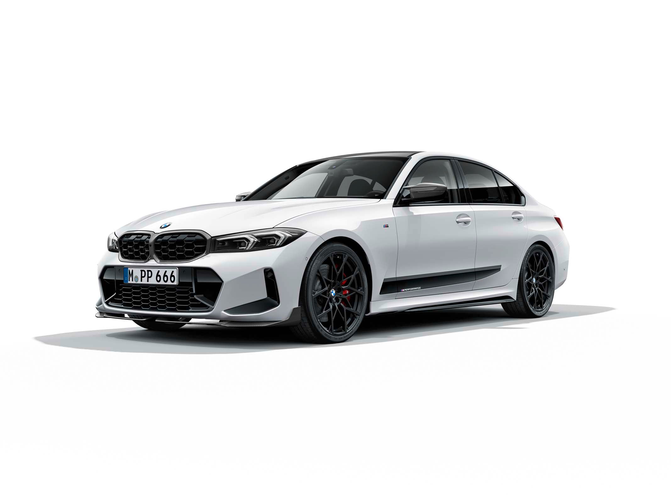 M Performance sideskirts set carbon BMW 3 serie