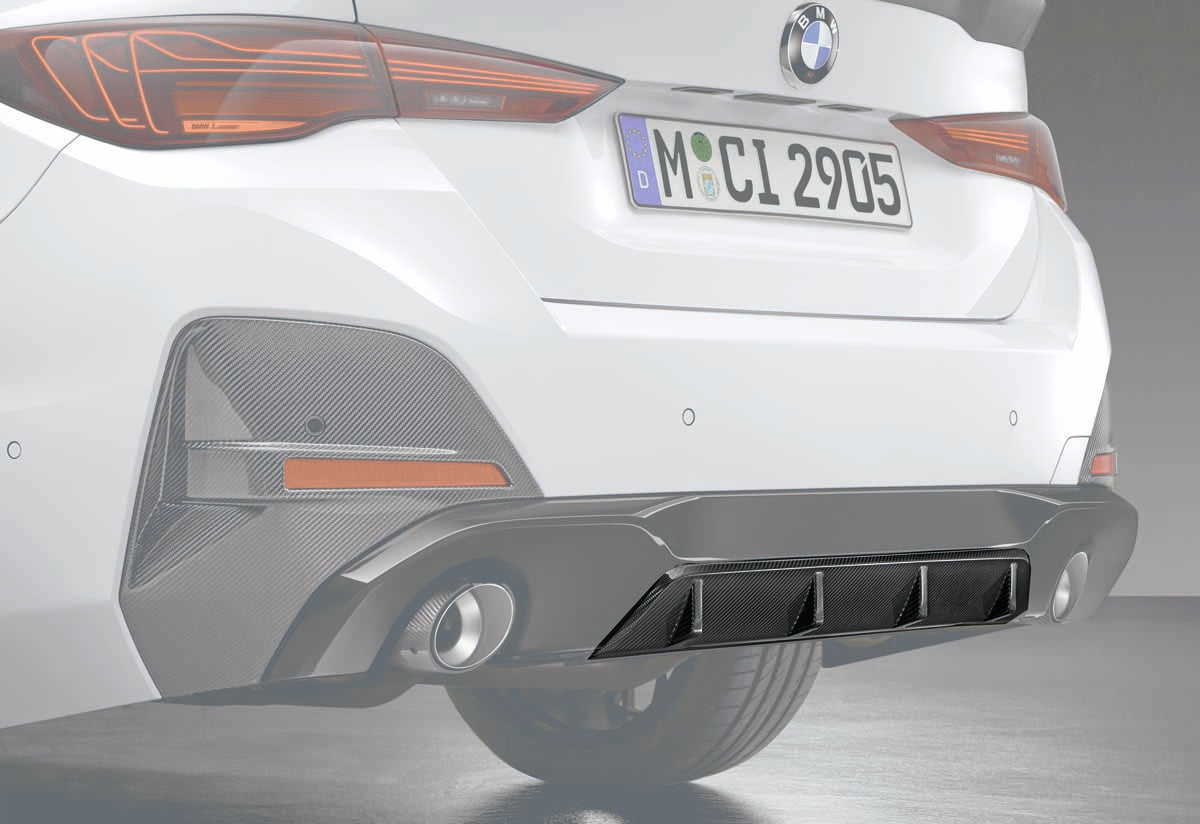 M Performance diffuser carbon BMW 4 serie