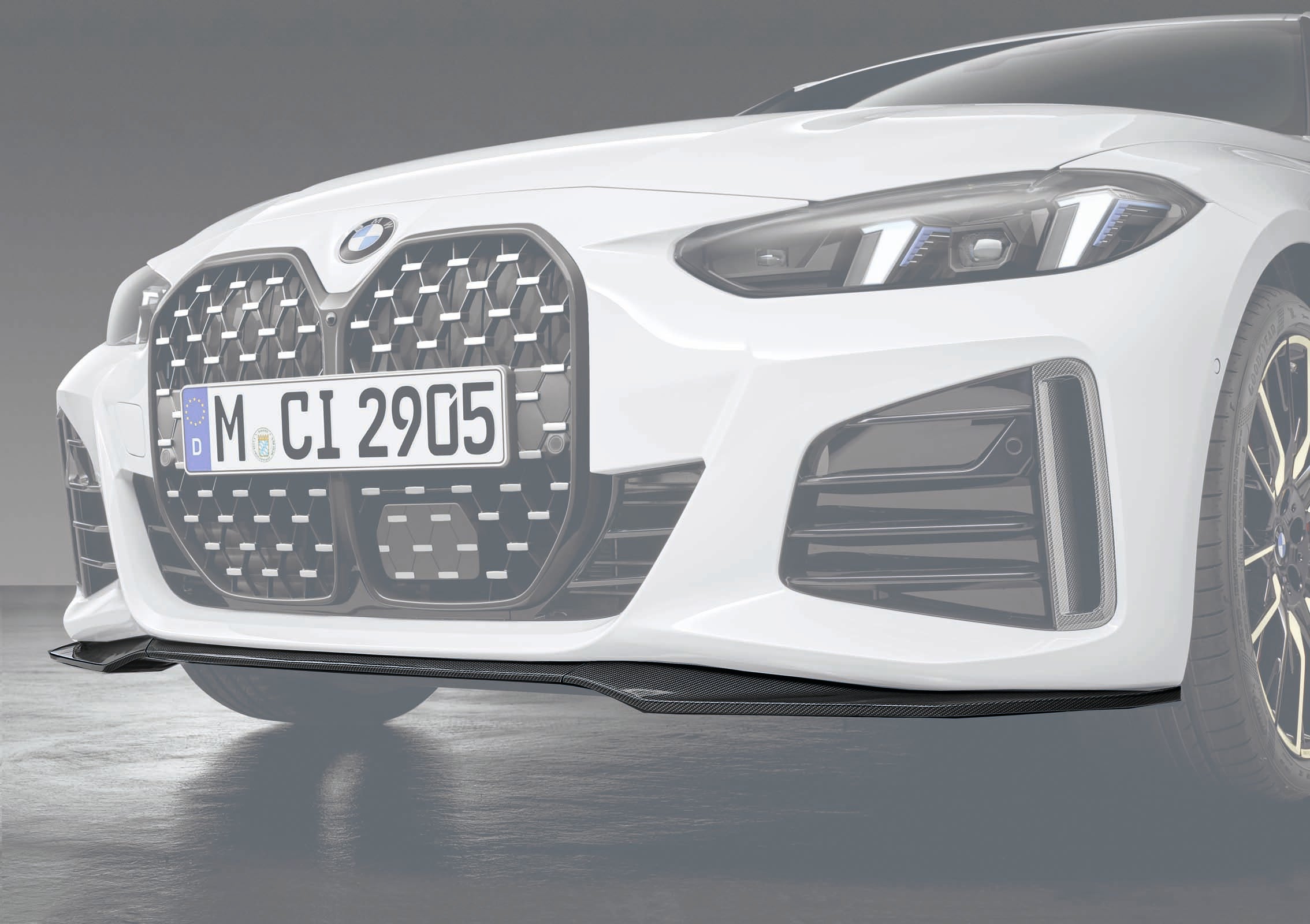 M Performance frontsplitter carbon BMW 4 serie