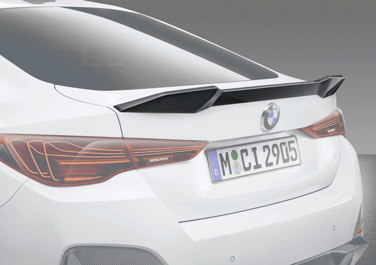 M Performance achterspoiler carbon BMW 4 serie