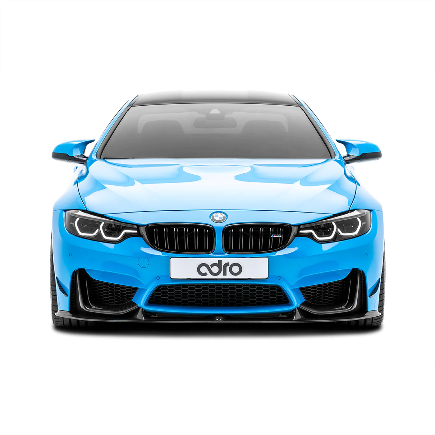 ADRO front bumper air duct cover in Carbon voor M3/M4