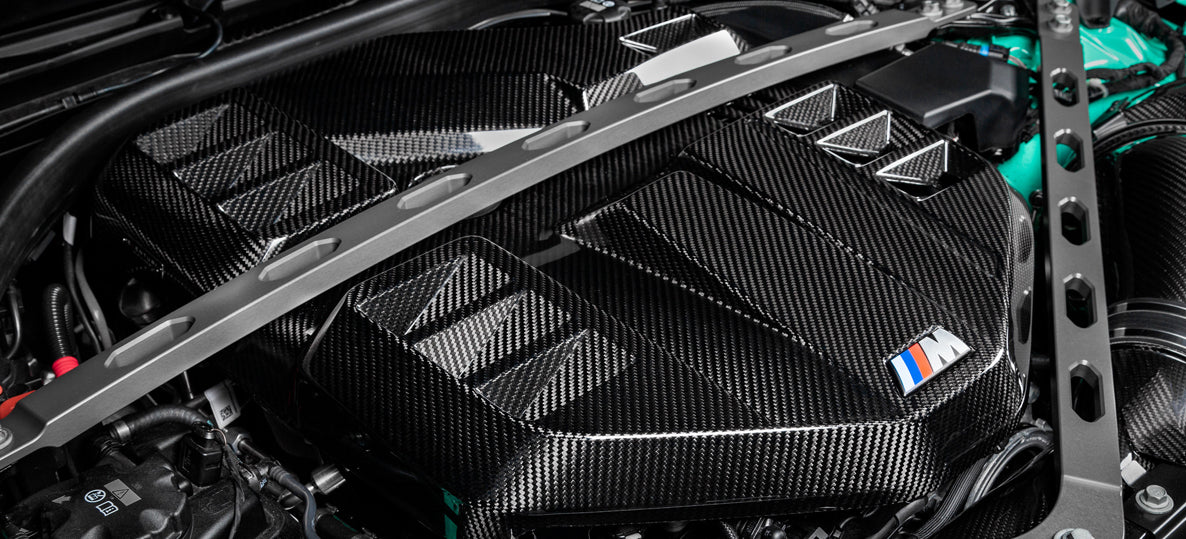 Eventuri Motor Cover van Carbon voor M2/M3/M4 Glanzend (G8X)