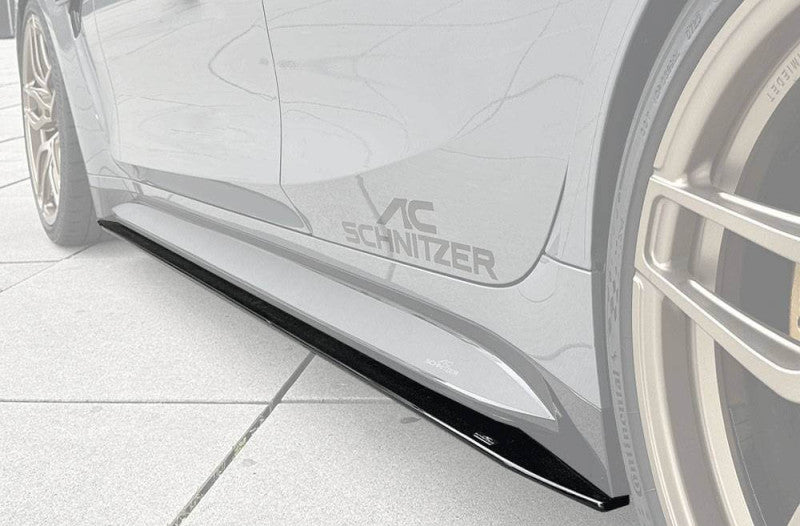 AC Schnitzer side skirts zwart BMW M3