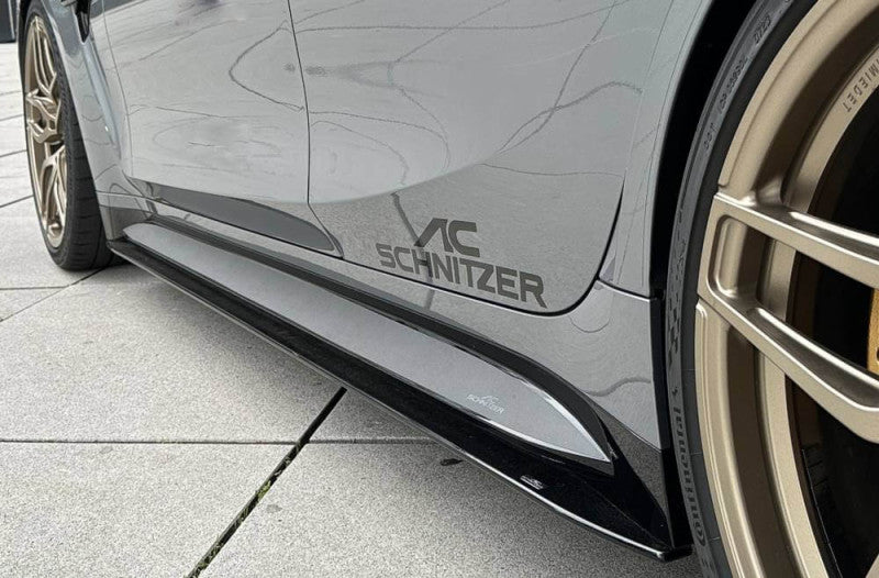AC Schnitzer side skirts zwart BMW M3