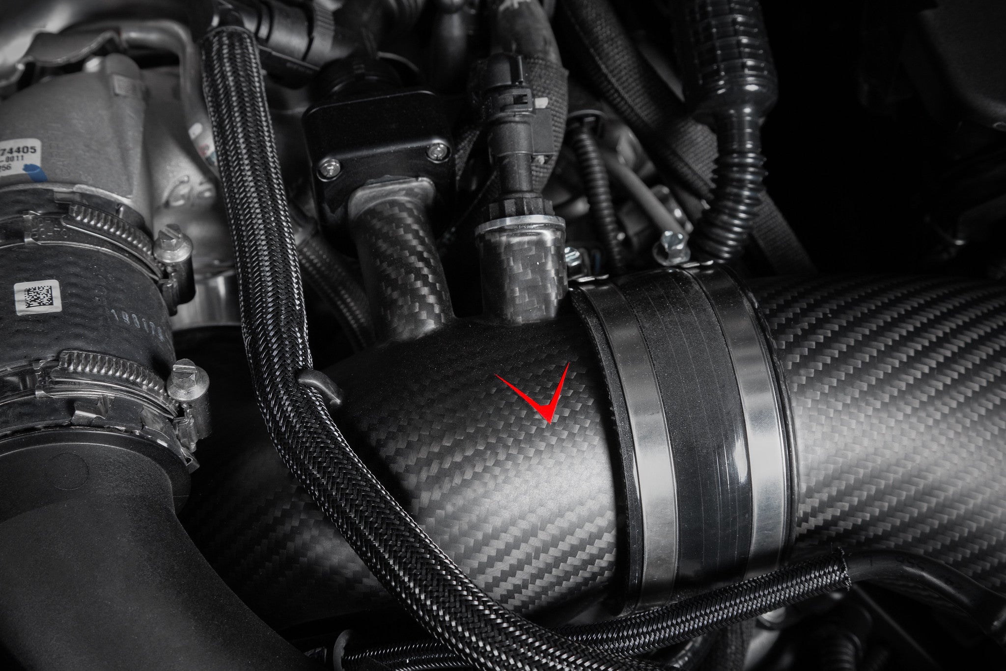 Eventuri Turbo Inlaat Carbon Mat M5