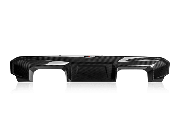 Akrapovič High gloss rear Carbon fibre Diffuser M3 (G80/G81)-OPF/GPF