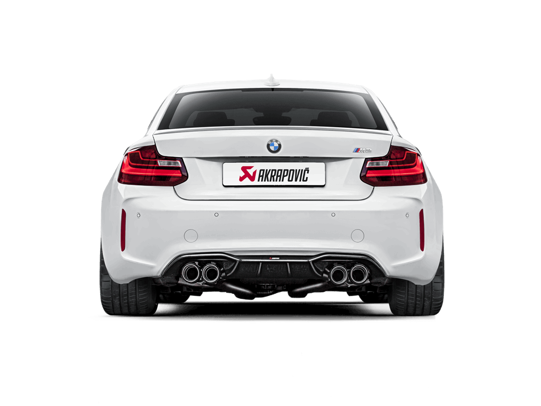 Akrapovič High gloss rear Carbon fibre Diffuser M2 (F87N)-OPF/GPF