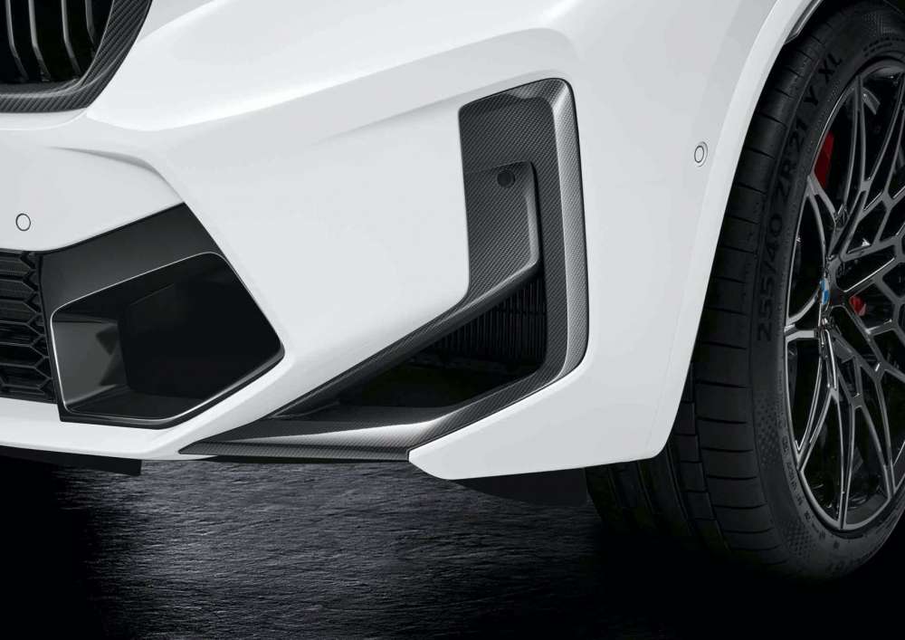 BMW M Performance luchtinlaatkappen voor carbon links X3M X4M