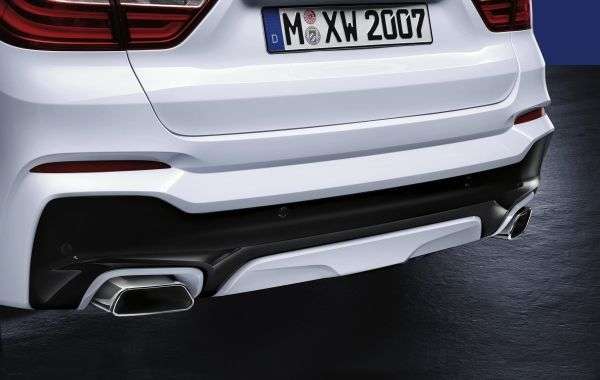 BMW M Performance dempersysteem met bluetooth bediening X4