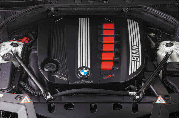 AC Schnitzer motor afdekplaat voor BMW 5 Serie 4 cilinder