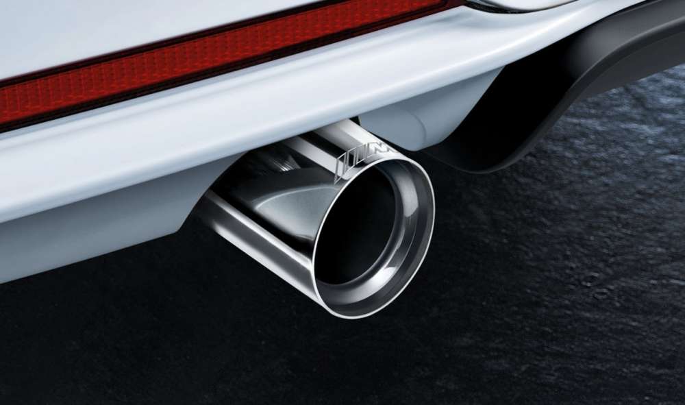 BMW M Performance uitlaatsierstuk chroom voor 2 t/m 6 Serie