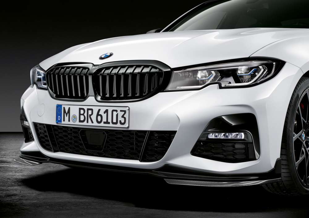 BMW M Performance Frontsplitter zwart hoogglans voor 3 Serie