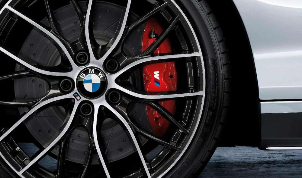 BMW M Performance Remklauw Rood voor 5 t/m 8 Serie, X5/X6