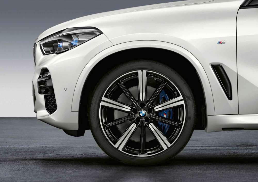 BMW M Performance complete 22" Pirelli zomer wielen & velgen sterspaak voor X5/ X6