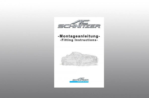 AC Schnitzer front spoiler elementen voor BMW X4 met M-aerodynamisch pakket