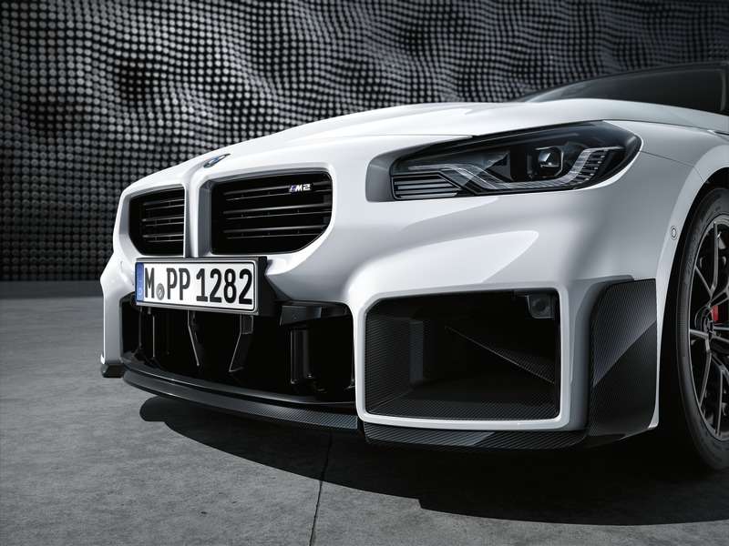 BMW M Performance Luchtinlaatdeksel Carbon links voor M2