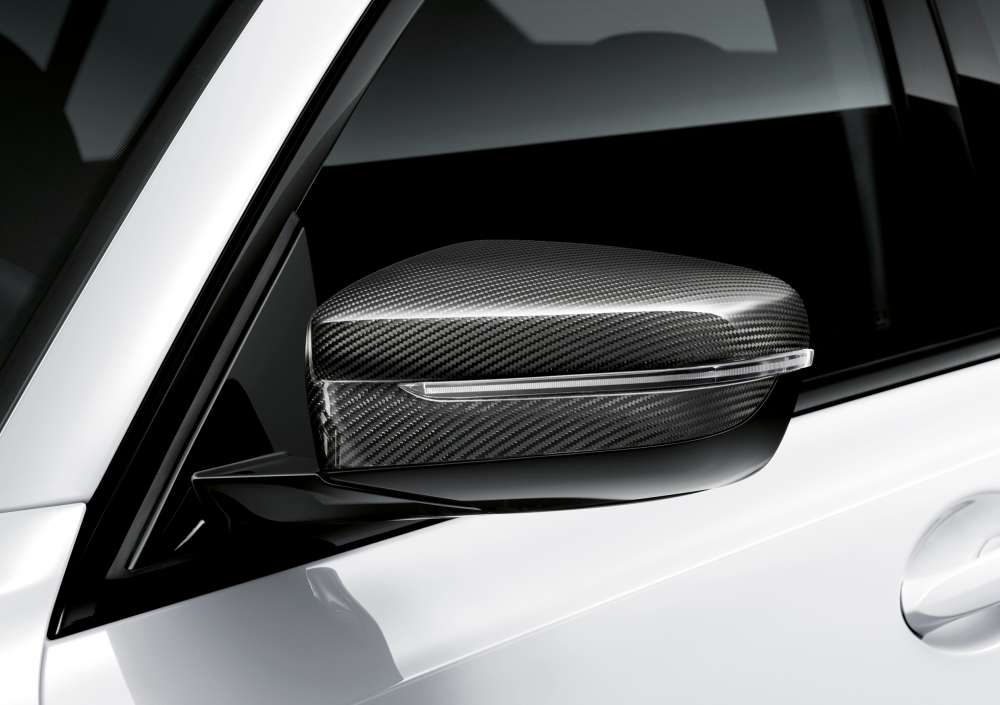 BMW M Performance carbon buitenspiegelkap voor 2 t/m 4 Serie en i4
