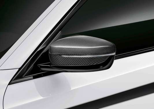 BMW M Performance buitenspiegelkap Carbon rechts voor 5 t/m 8 Serie.