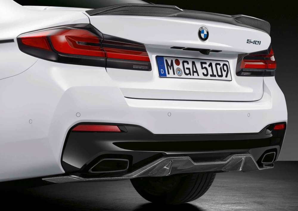BMW M Performance achter diffuser voor 5 serie